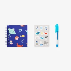 Stationery kit in mouse backpack