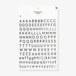 Sticker pack - Alphabet