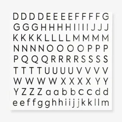 Sticker pack - Alphabet