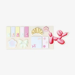 Sticky memos with balloon dog