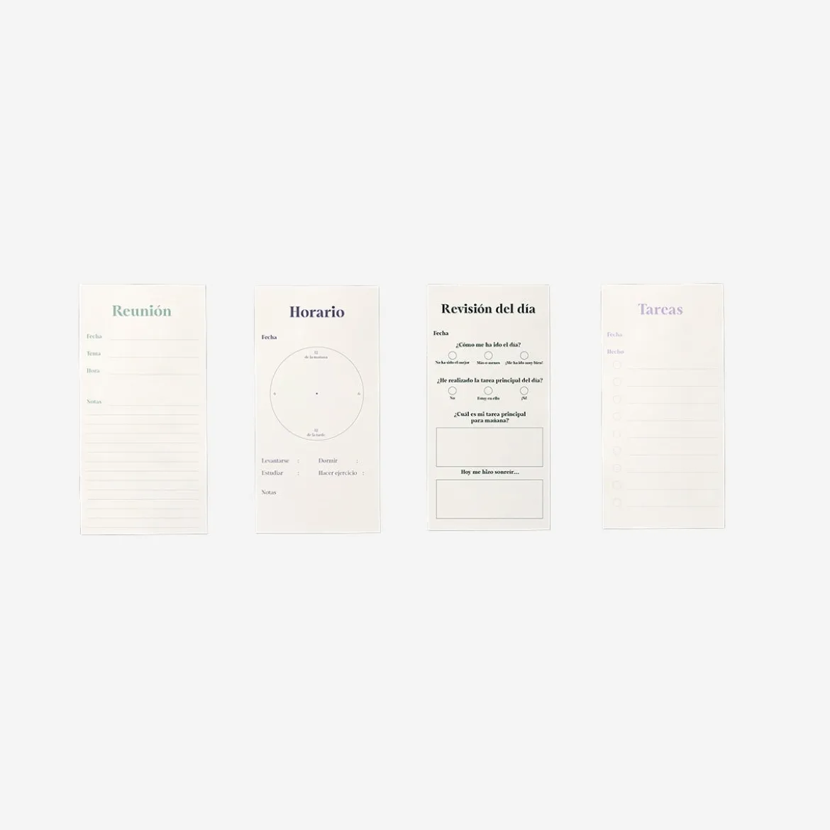 Sticky Planner Pads - Italian