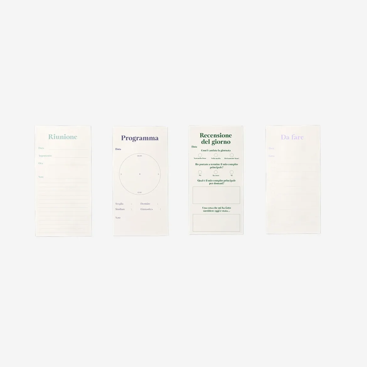 Sticky Planner Pads - Spanish