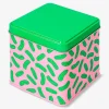 Storage tin with pickle print - 10 cm