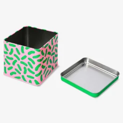 Storage tin with pickle print - 10 cm