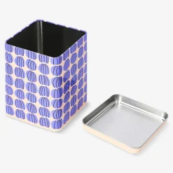 Storage tin with pumpkin print - 13 cm