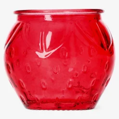 Strawberry tealight holder
