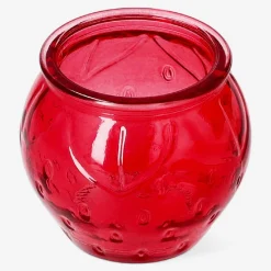 Strawberry tealight holder