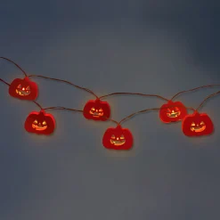 String lights - Halloween pumpkins