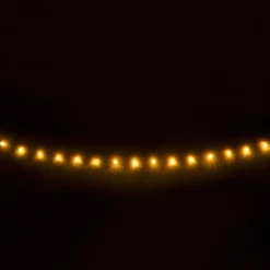 String lights - Lilac woven balls
