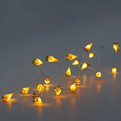 String lights - Orange carrots