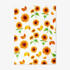 Tea towel with autumn print - 50x70 cm