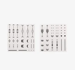 Temporary tattoo set - 57 pieces