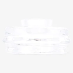 Transparent candle and tealight holder - 7 cm