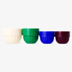 Travel containers with lid - 4 pcs