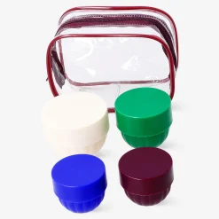 Travel containers with lid - 4 pcs
