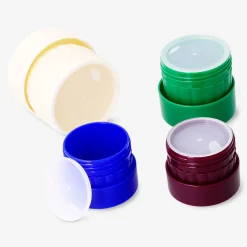 Travel containers with lid - 4 pcs