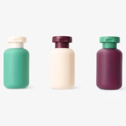 Travel set with matte bottles - 3 pcs