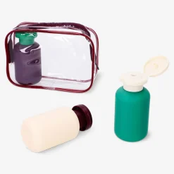 Travel set with matte bottles - 3 pcs