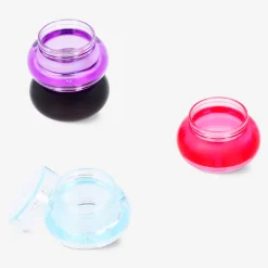 Travel set with stackable jars - 4 pcs