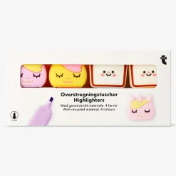 Unicorn and toast highlighters - 4 pcs