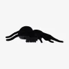 Vibrating black spider