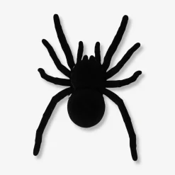 Vibrating black spider