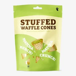 Waffle cones - Matcha flavour