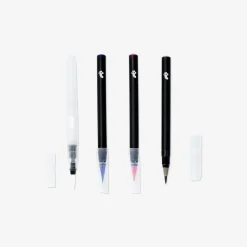 Watercolour markers and water pens - 14 pcs