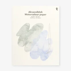 Watercolour paper pad - 24x30 cm
