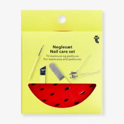 Watermelon manicure and pedicure set - 4 pcs