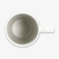 White cat mug with handle - 400 ml