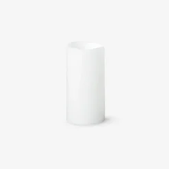 White LED pillar candle - 15 cm