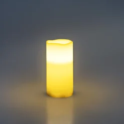 White LED pillar candle - 15 cm
