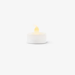 White LED tealights - 4 pcs