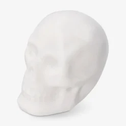 White skull tealight candles - 3 pcs