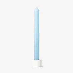 White toothbrush holder - 4 cm
