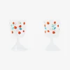 Wine glasses with strawberry print - 2 pcs