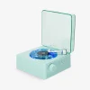 Wireless speaker as vinyl player with light