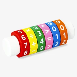 Wooden arithmetic learning toy