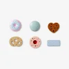 Wooden biscuits. 6 pcs