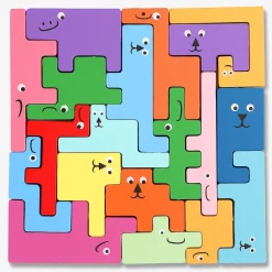 Wooden Jigsaw Puzzle - 19 pcs