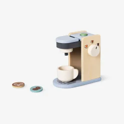 Wooden play coffee maker