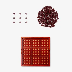 Wooden sudoku game with 15 puzzles