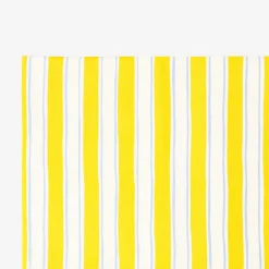 Yellow striped tablecloth - 140x220 cm